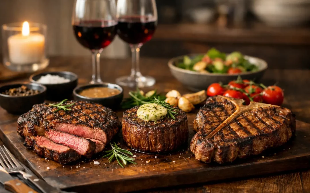 Die besten Steaks für Dinner zuhause
