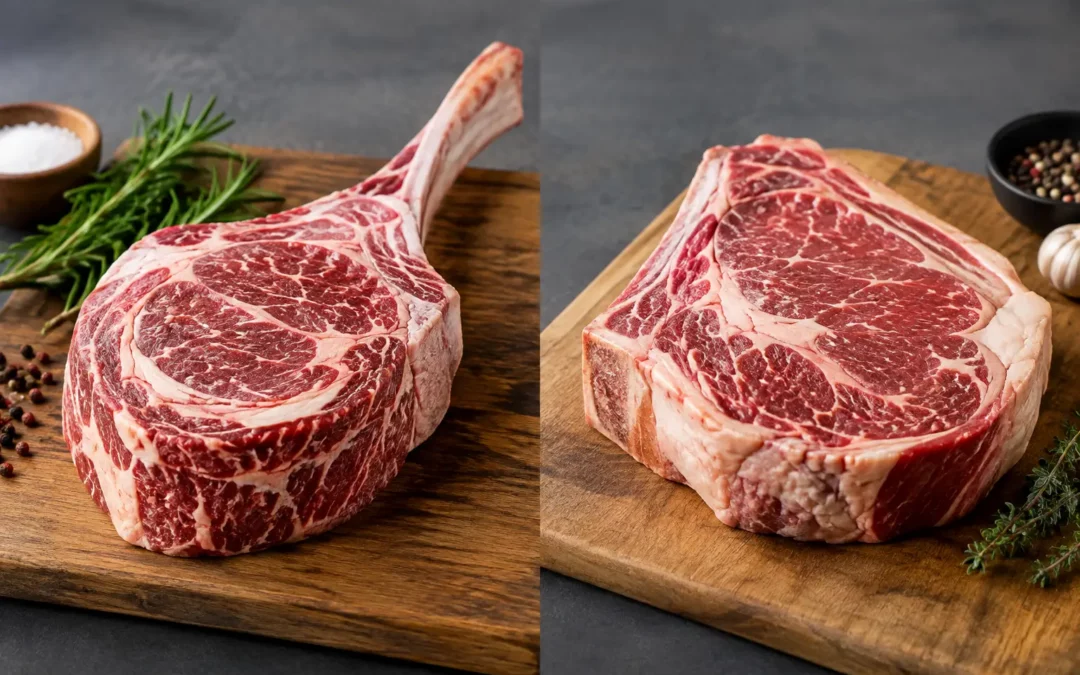 Tomahawk versus Côte de Boeuf: Welches Steak?